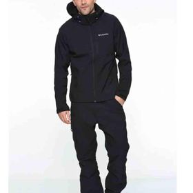Columbia WM3241-011 Cascade Ridge II Erkek Shoftshell Mont Siyah