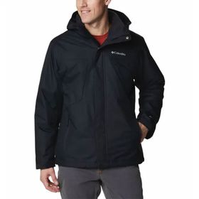 Columbia WO0572-011 Siyah Tunnel Falls Interchange Jacket Erkek Mont