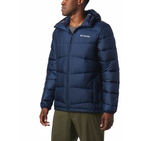 Columbia WO0943 Mavi Fivemile Butte Hooded Erkek Mont