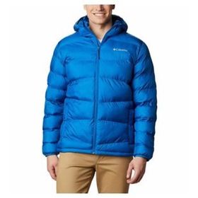 Columbia WO0943 Mavi Fivemile Butte Hooded Erkek Mont