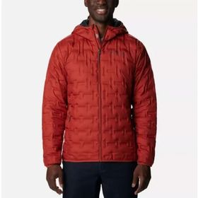 Columbia WO0954-849 Delta Ridge Down Hooded Jacket Turuncu Erkek Mont