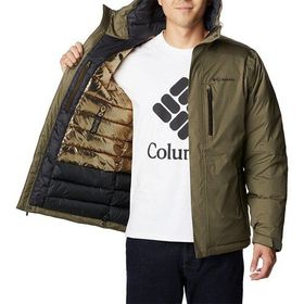 Columbia WO6764-397 Oak Harbor Yeşil Erkek Mont