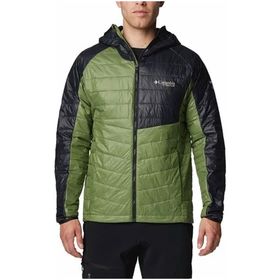Columbia WO9771-352 Platinum Peak Hooded Yeşil Erkek Mont