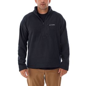 Columbia XM6410-013 Fast Trek III Half Zip Fleece Siyah Outdoor Erkek Polar
