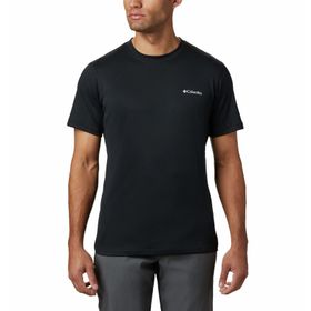 Columbia Zero Rules Kısa Kollu Siyah Erkek Polo T-shirt