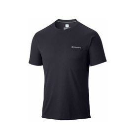 Columbia Zero Rules Kısa Kollu Siyah Erkek Polo T-shirt
