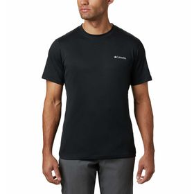 Columbia Zero Rules Kısa Kollu Siyah Erkek Polo T-shirt