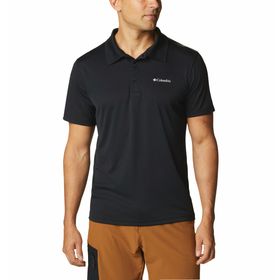 Columbia Zero Rules Kısa Kollu Siyah Erkek Polo T-shirt