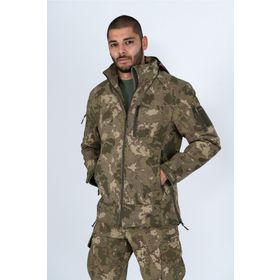 Combat Tactical 305 Kamuflaj Desen Soft Shell Taktik Mont