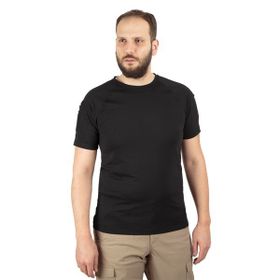 Combat Tactical 801 Pike Bisiklet Yaka Kısa Kollu Taktik Siyah Tişört