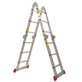 Cömert 4 Kırmalı 4 Basamaklı Kırmalı Akrobat Merdiven