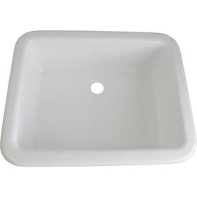 Comet 290x220 mm Polistiren Dikdörtgen Beyaz Karavan Lavabosu