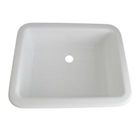 Comet 290x220 mm Polistiren Dikdörtgen Beyaz Karavan Lavabosu