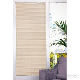 Comforsun Bej 100x200 cm Alüminyum Jaluzi Perde