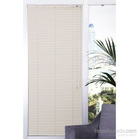 Comforsun Bej 100x200 cm Alüminyum Jaluzi Perde