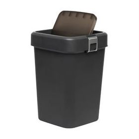 Comfort Kilitli Antrasit 8 lt Çöp Kovası