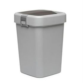 Comfort Kilitli Gri 8 lt Çöp Kovası