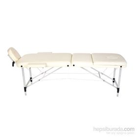 Comfort Plus 7847 Cream Katlanabilir Alüminyum Masaj Masası