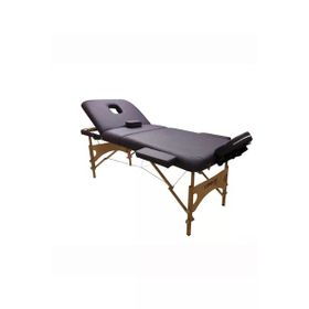Comfort Plus Çanta Tipi Ahşap Katlanır Siyah Masaj Masası