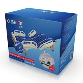 COMFORT PLUS DM 45 BORU TİPİ VENTİLASYONLU HAVALI YATAK 1. SINIF