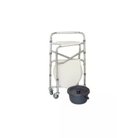 Comfort Plus Dm696 Tekerlekli Kovalı Komot Tuvalet Sandalyesi