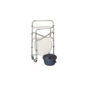 Comfort Plus Dm696 Tekerlekli Kovalı Komot Tuvalet Sandalyesi