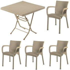 Comfort Rattan 4 Bahçe Sandalyesi