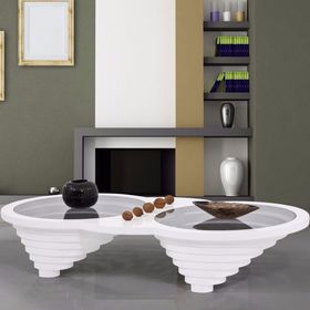 Comfy Home Ceren Beyaz Orta Sehpa