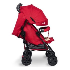 Comfymax Tam Yatar Baston Dark Red Bebek Arabası