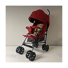 Comfymax Tam Yatar Baston Dark Red Bebek Arabası