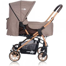 Comfymax Wood Brown Çift Yönlü Lüks Bebek Arabası