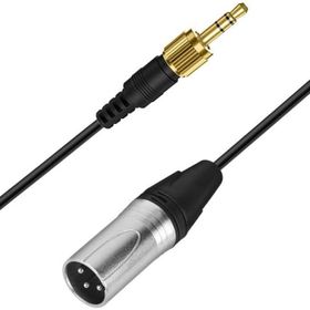 Comica CVM-DL-XLR Erkek 3.5 mm TRS Alıcısı İçin Ses Kablosu