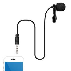 Comica CVM-V01SP Akıllı Telefon İçin Kablolu 1.2 m Yaka Mikrofon