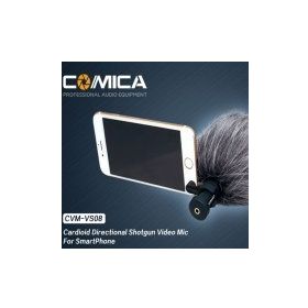Comica CVM-VS08 Kayıt Mikrofon ile Rüzgar Tüyü