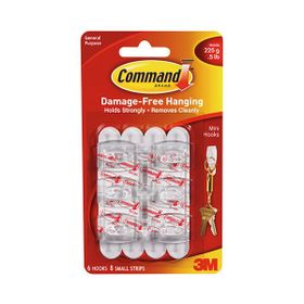 Command 17006 Mini Boy Şeffaf Askı