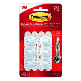 Command 17006 Mini Boy Şeffaf Askı