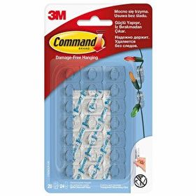 Command 17006 Mini Boy Şeffaf Askı