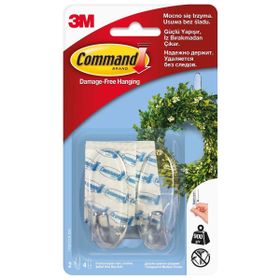Command 17091 Orta Boy Şeffaf Askı