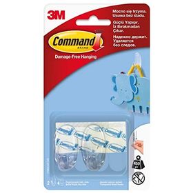 Command 17092 Şeffaf Askı Güçlü Yapıştırıcı