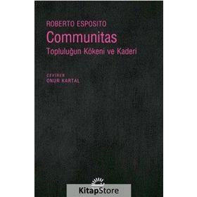 Communitas - Roberto Esposito