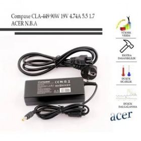Compaxe Clc-904 19v 3.42a 2.5-0.8-10mm Casper Notebook Adaptörü
