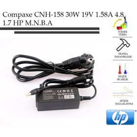 Compaxe CNH 158 Hp 30w 19v 1.58a 4.8 1.7 Notebook Adaptörü