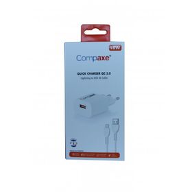 Compaxe CTA-150LU 5 V 3 A 18 W Ev Kafa Lightning Şarj Kablosu