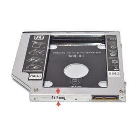 Compaxe SSD Caddy 12.7 mm DVD To SSD Kutusu