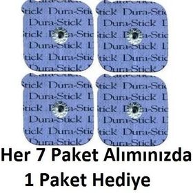 Compex Dura Stick 5x5 Kare Çıtçıtlı Elektrod Çıt Çıtlı Tens Pedi