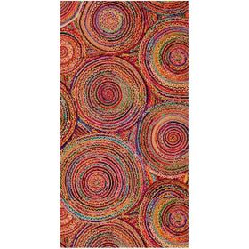 Concepta J21 Baskılı Jüt 80x300 cm Kilim