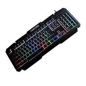Concord C-62 Metal Gövde Led Işıklı Türkçe Q Oyuncu Klavye
