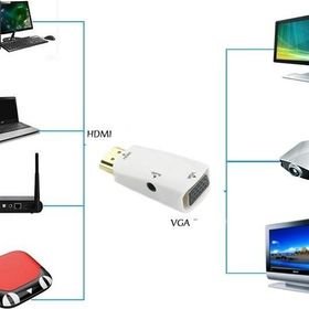 Concord C-844 HDMI - VGA Adaptör Aux Kablo