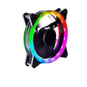 Concord C-892 Rgb 3 Renk Rainbow Gökkuşağı 12 cm Kasa Geniş Fan