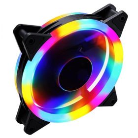 Concord C-892 Rgb 3 Renk Rainbow Gökkuşağı 12 cm Kasa Geniş Fan